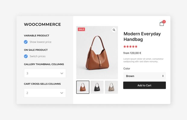Modern WooCommerce Integration