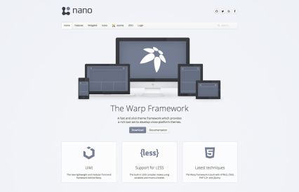 Nano 3 Joomla Template Dove Style