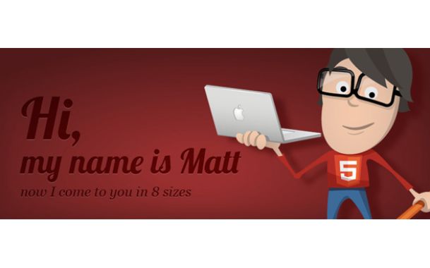 Free HTML5 Geek Icon