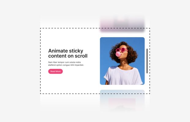 Sticky Scroll Animations