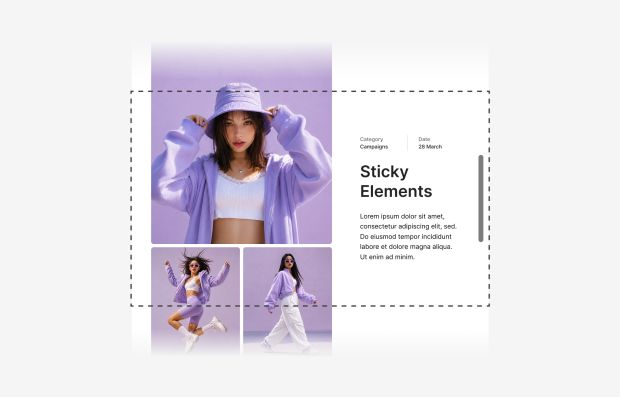 Sticky Columns and Elements