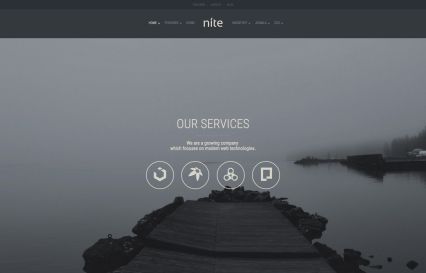 Nite Joomla Template Vanilla Style