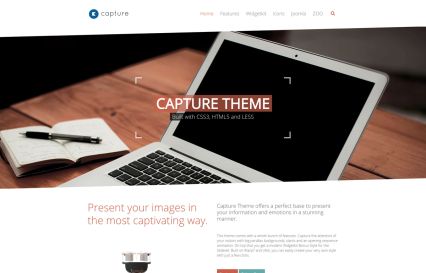 Capture Joomla Template Office Style