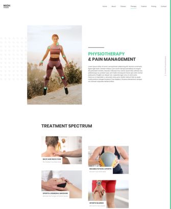 Physiotherapy Layout