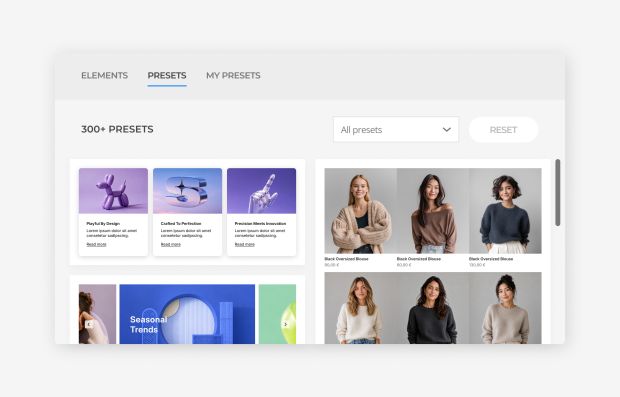Element Preset Library