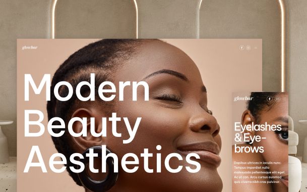 Glowbar – A Beauty Theme for WordPress and Joomla