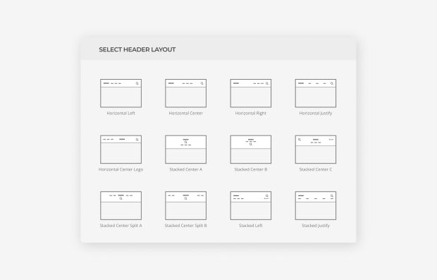 Header and Navbar Layouts