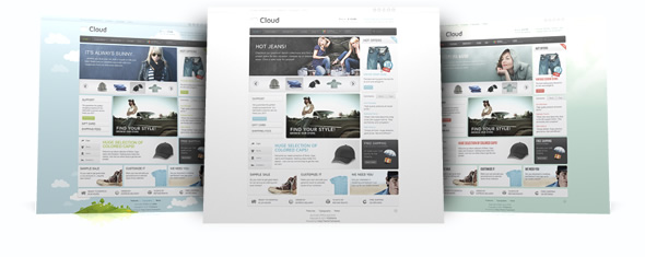 Cloud Theme – October 2011 YOOtheme club theme