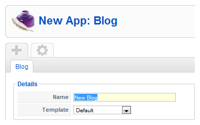 Create a new app instance