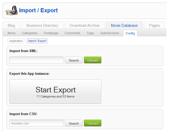 How to use the CSV importer