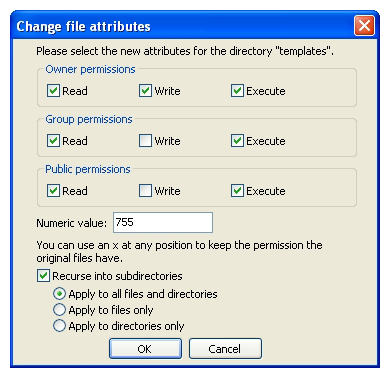 Permission issues