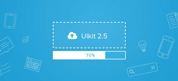 UIkit 2.5 – Upload, autocomplete, placeholder, dotnav and slidenav